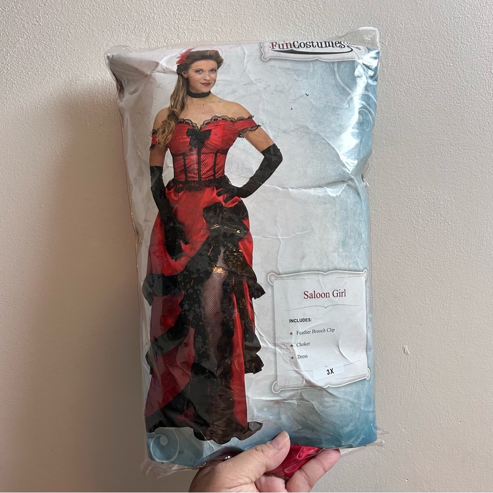 Saloon Girl costume